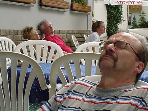 Ich, gerade nachdenkend